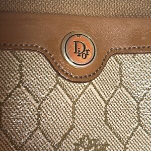 Christian Dior clutch accessory pouch EUC